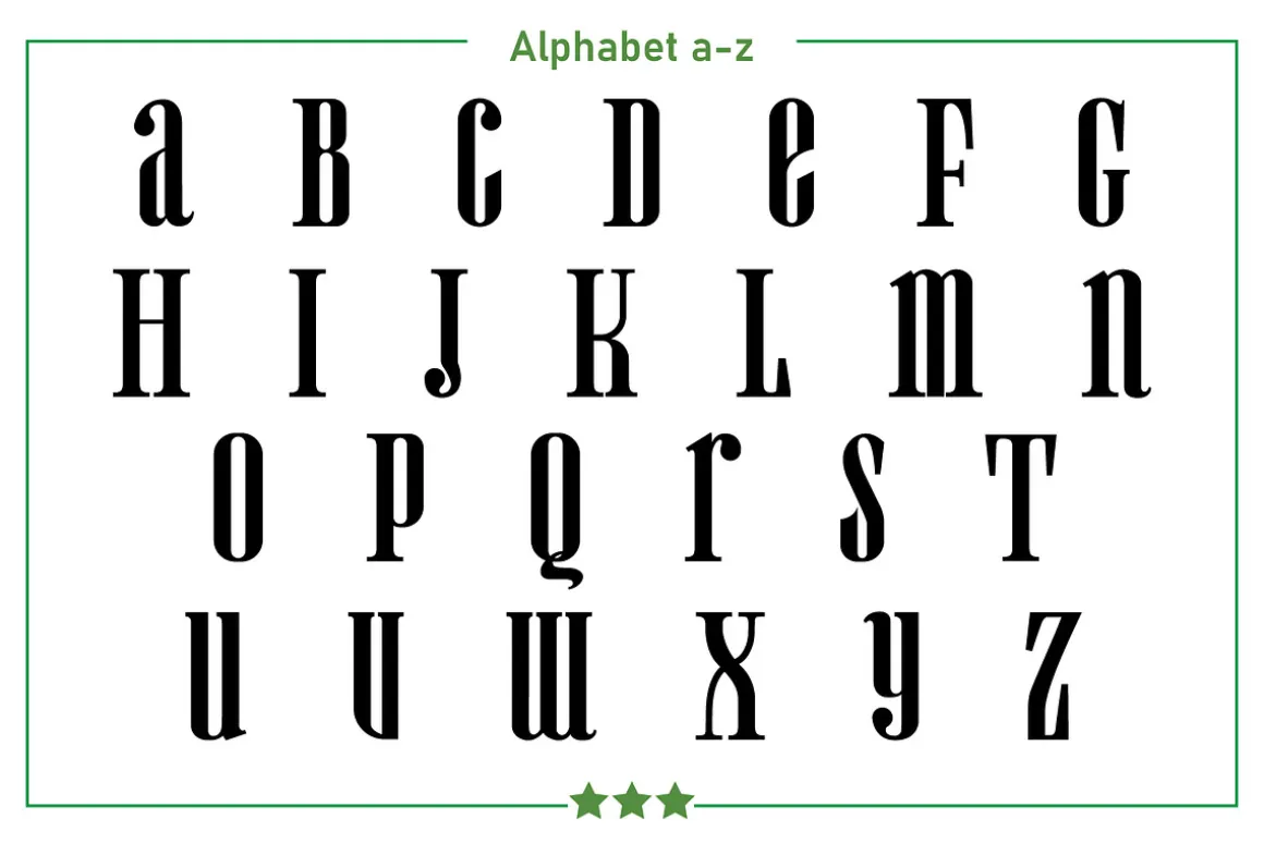 Plumeria Monogram Color Fonts