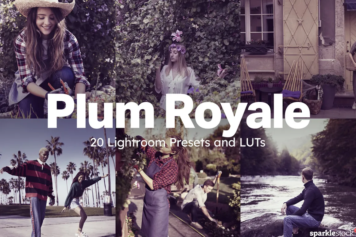 20 Plum Royale Lightroom Presets and