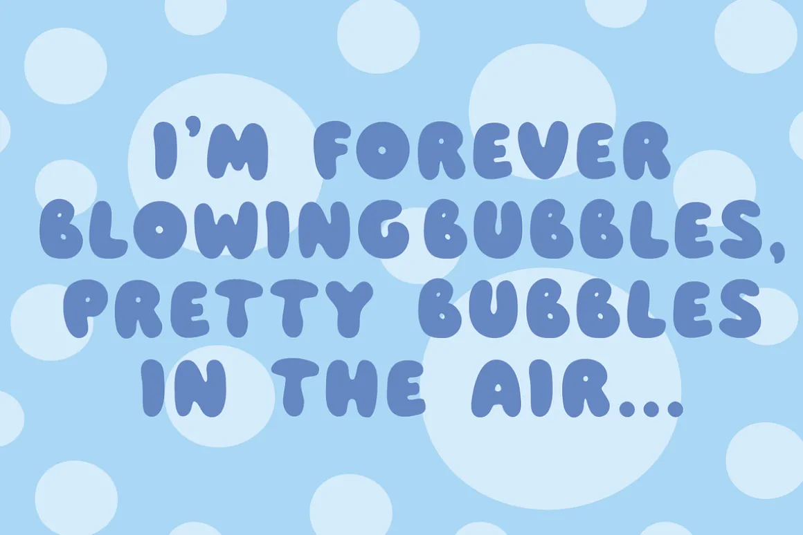 Pobble - a cartoon comic font!!!