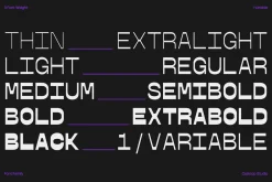 Podjog – Minimalist Monospace Font