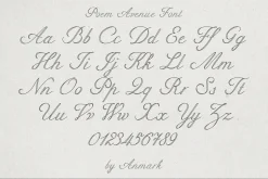 Poem Avenue Elegant Romantic Script
