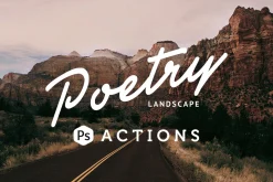 Poetry Landscape Photoshop Actions