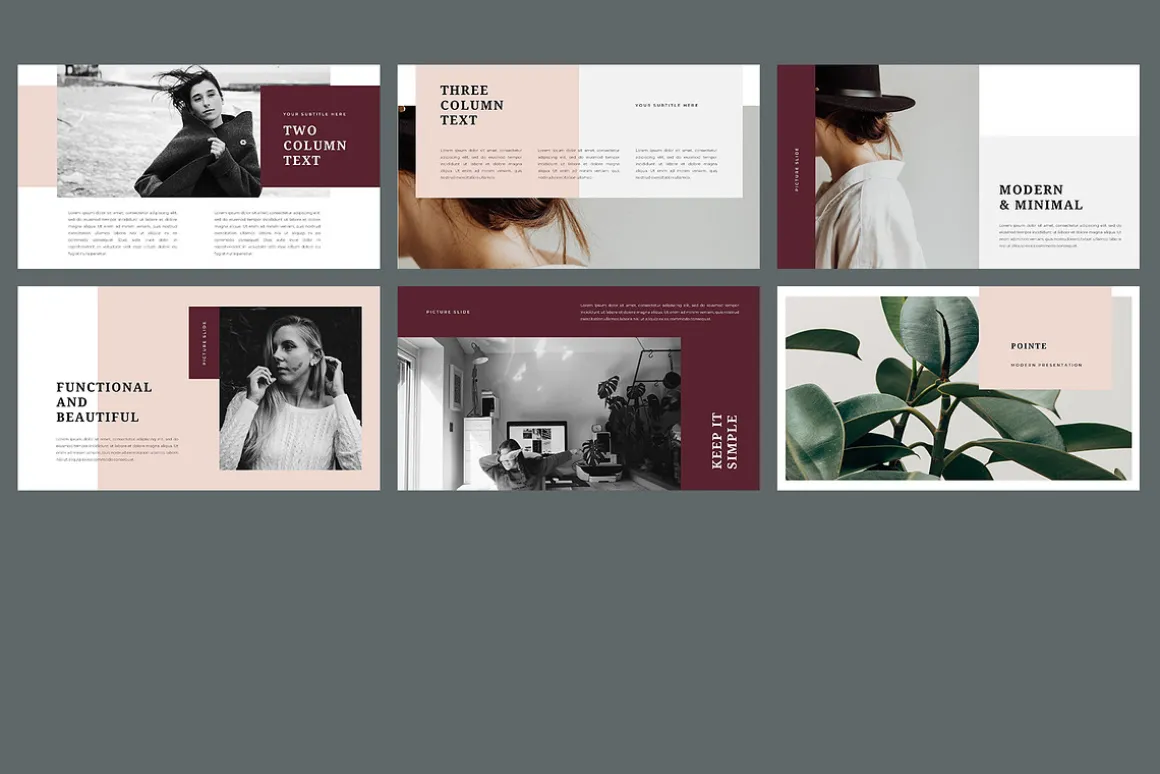 Pointe - Google Slides Template