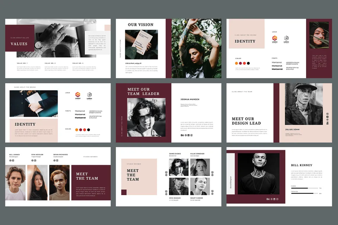 Pointe - Google Slides Template