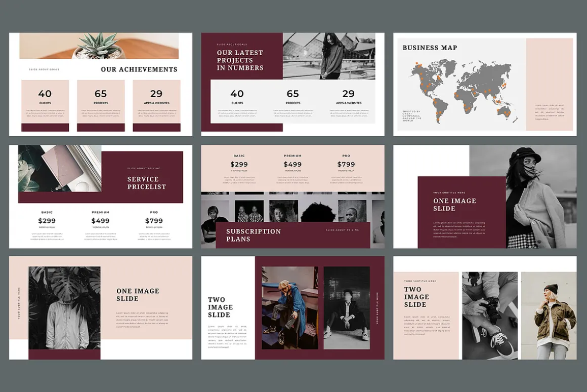 Pointe - Google Slides Template