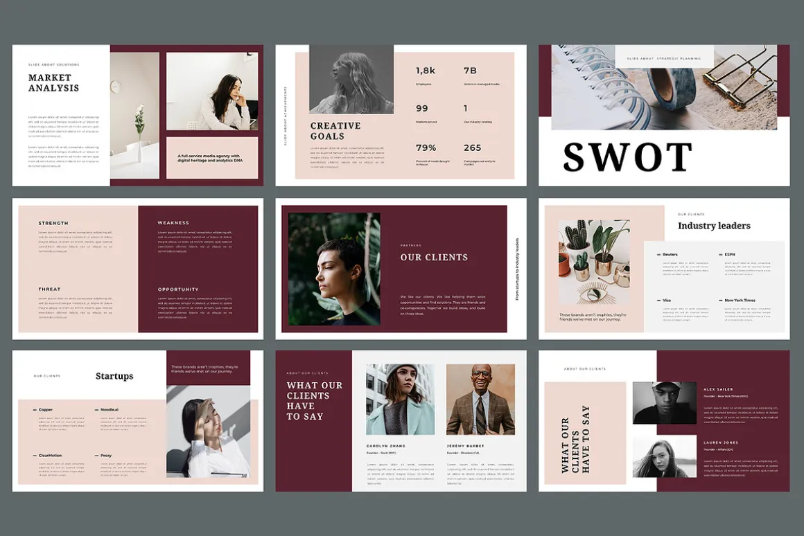 Pointe - Google Slides Template