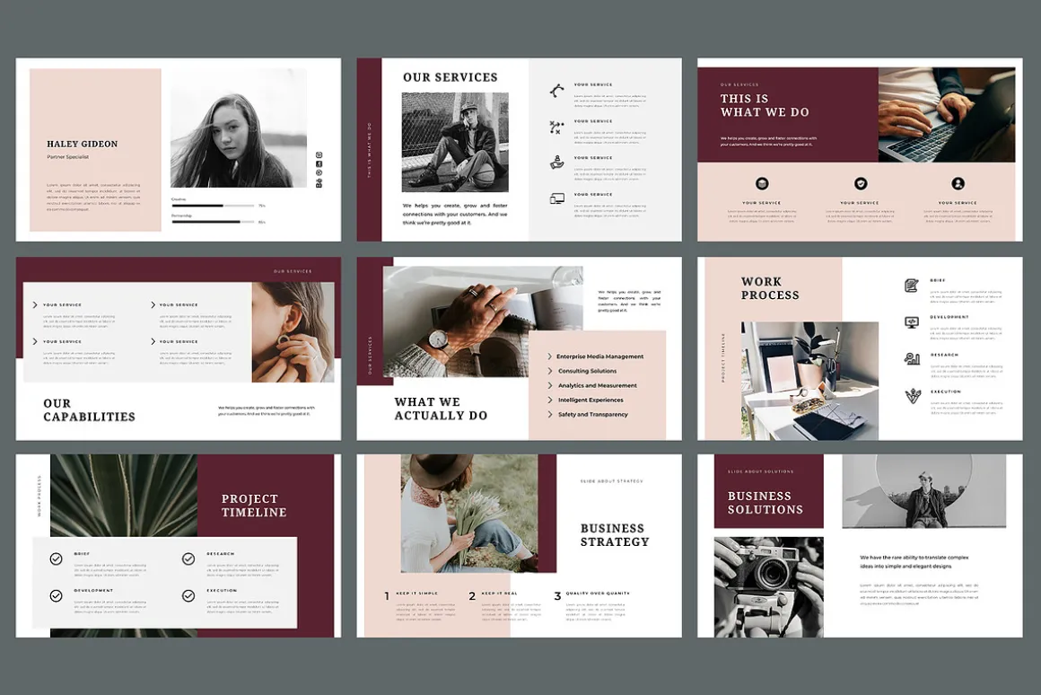 Pointe - Google Slides Template