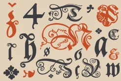 Polish Blackletter Schwabacher font