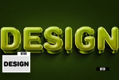 Polly 3D Text Effect