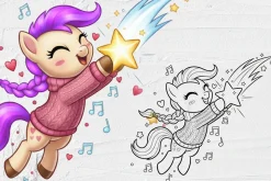 Pony Procreate Stamp Brushes Bundle