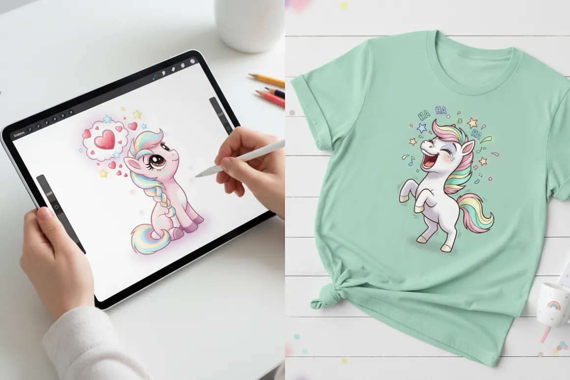 Pony Procreate Stamp Brushes Bundle