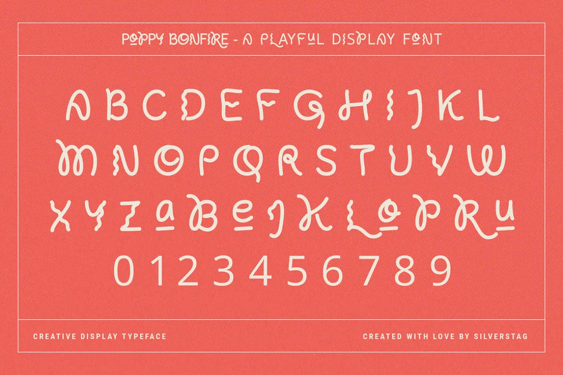 Poppy Bonfire - Modern Display Font