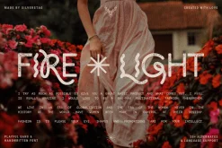 Poppy Bonfire - Modern Display Font