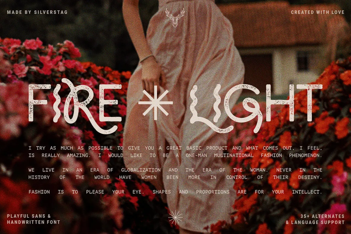 Poppy Bonfire - Modern Display Font
