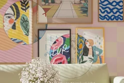 POPPY DAISY | frame & poster mockup