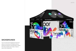 Pop Up Tent 10x15 Mockup