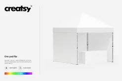 Pop Up Tent 10x10 Mockup