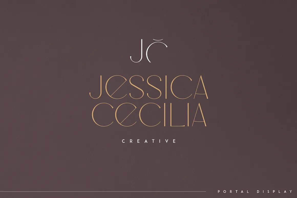 Portal - Display Typeface