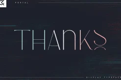 Portal - Display Typeface