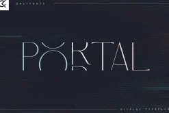 Portal - Display Typeface