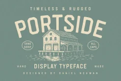 Portside | Industrial Display Sans