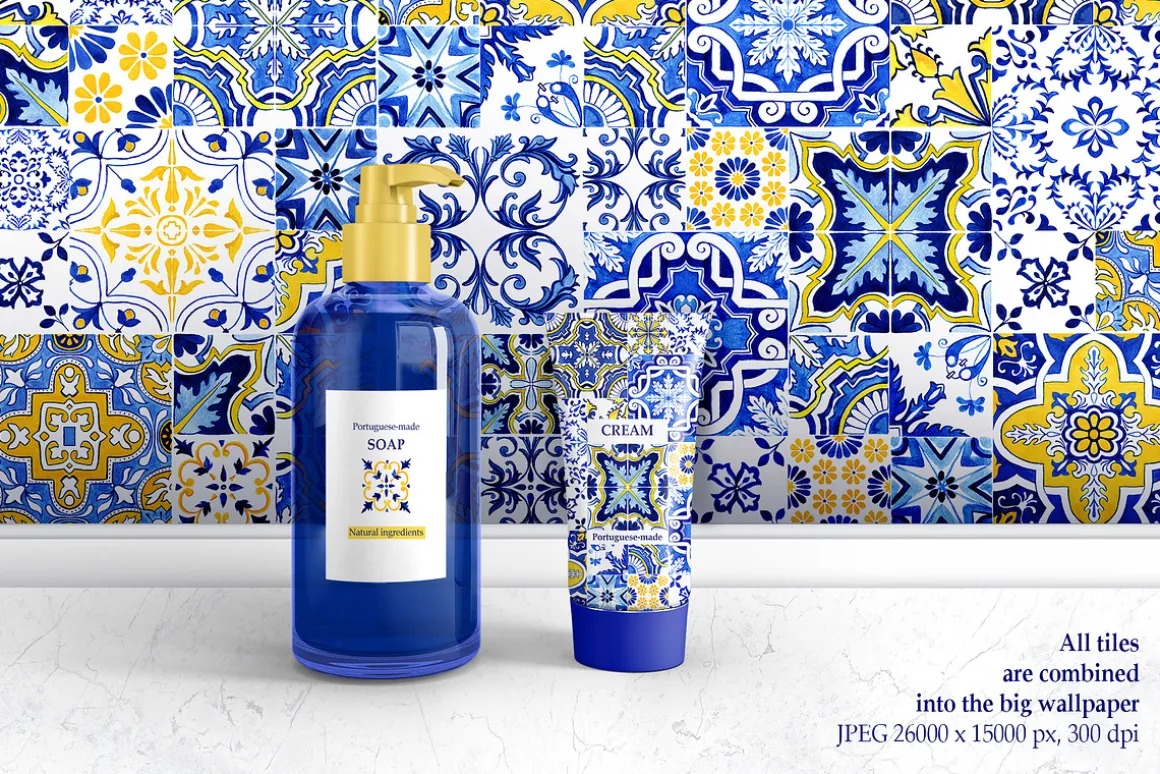 Portuguese Azulejos Tiles & Patterns