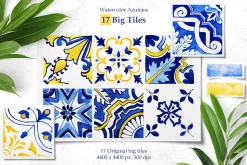 Portuguese Azulejos Tiles & Patterns