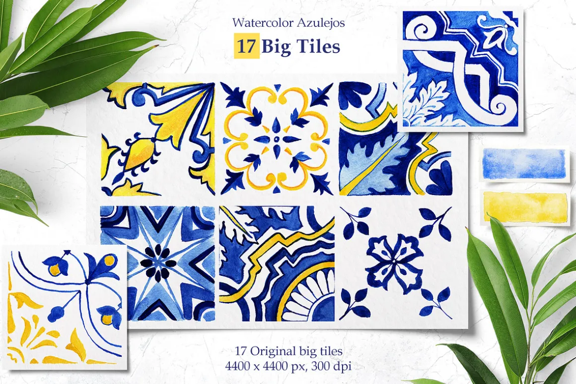 Portuguese Azulejos Tiles & Patterns