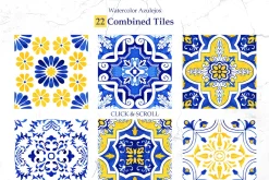 Portuguese Azulejos Tiles & Patterns