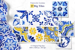 Portuguese Azulejos Tiles & Patterns