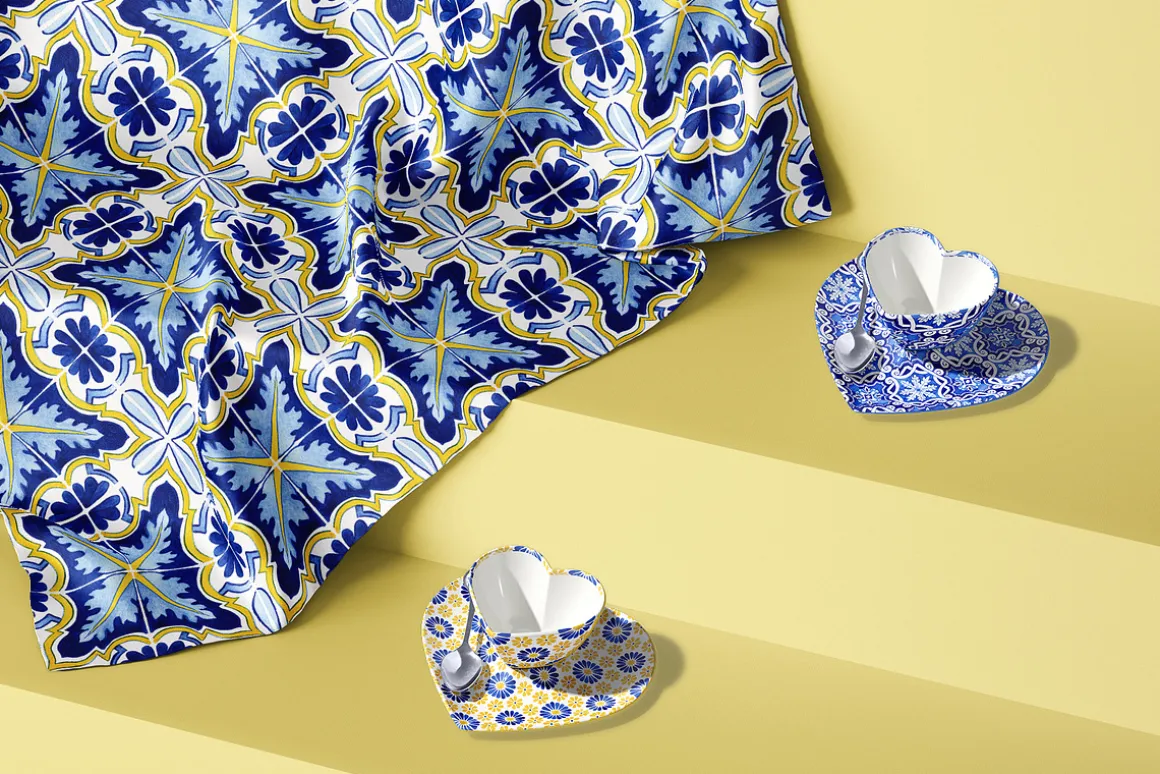 Portuguese Azulejos Tiles & Patterns