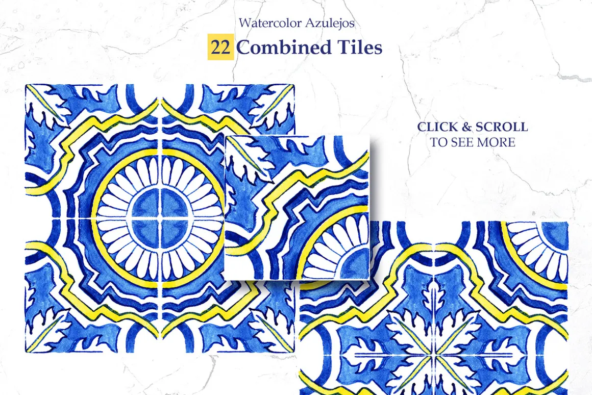 Portuguese Azulejos Tiles & Patterns