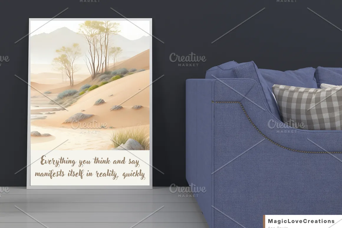 Positive Mind Printable Wall Art