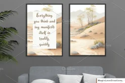 Positive Mind Printable Wall Art