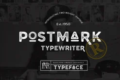 Postmark Typewriter.