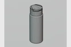 Powder bottle 3d model