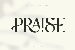 Praise Elegant Stylish Font