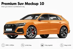 Premium Suv Mockup 10