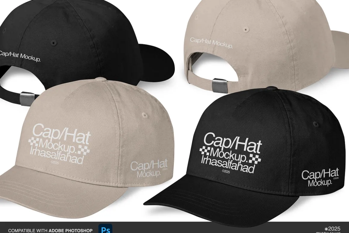 Premium Hat Mockup | Easy to Use
