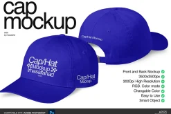 Premium Hat Mockup | Easy to Use