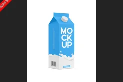 Premium Milk Carton With Screw Cap