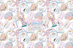Preppy Coastal Mahjong Clipart