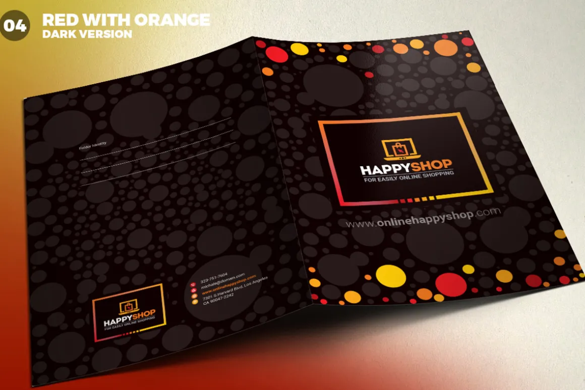 Presentation Folder Template