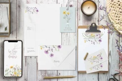 pressed floral watercolor Vol.2