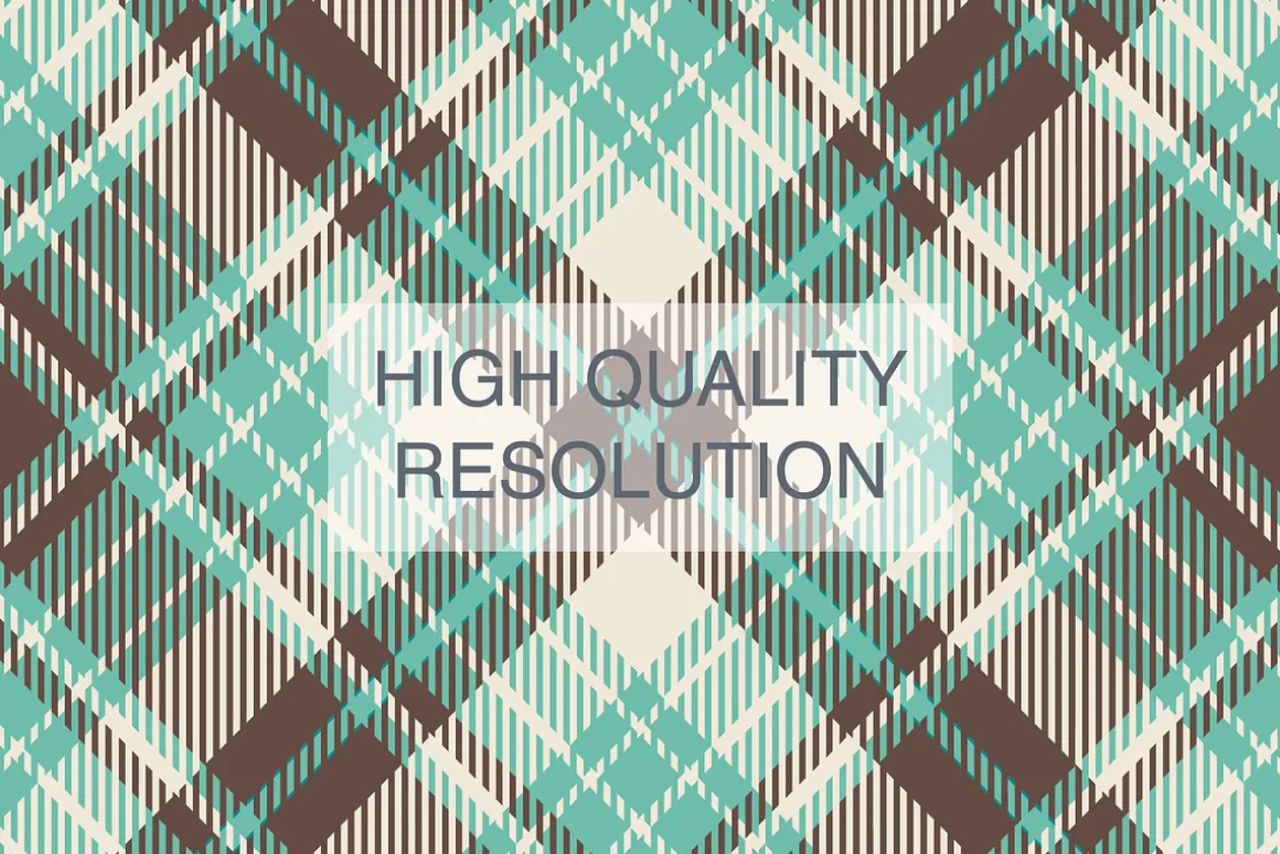 #65 Pretty Pattern Plaids EPS + JPG