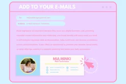 Pretty Pop Email Signature Templates