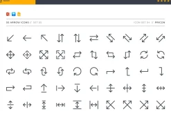 Pricon - Arrow Icon Set 05
