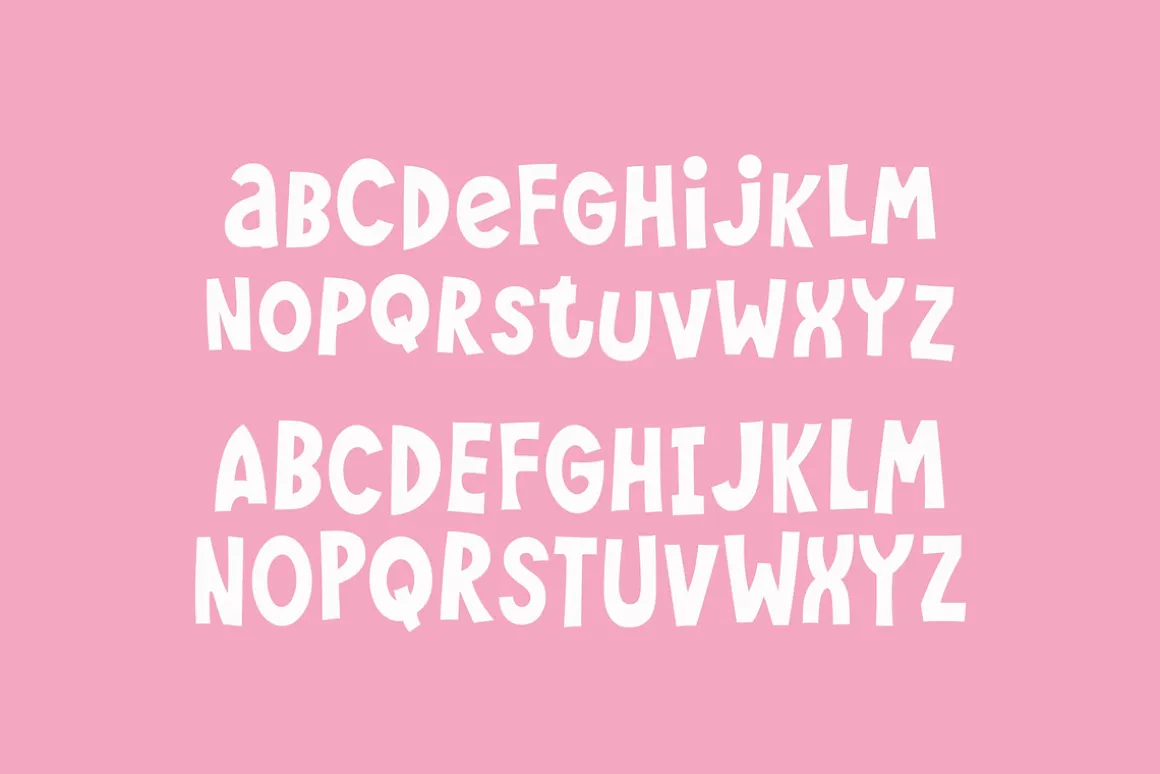 Princess Wiggle - Adorable Font