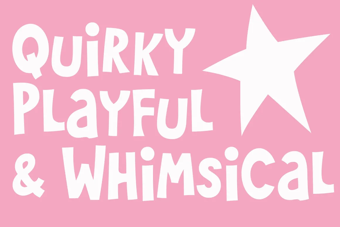 Princess Wiggle - Adorable Font