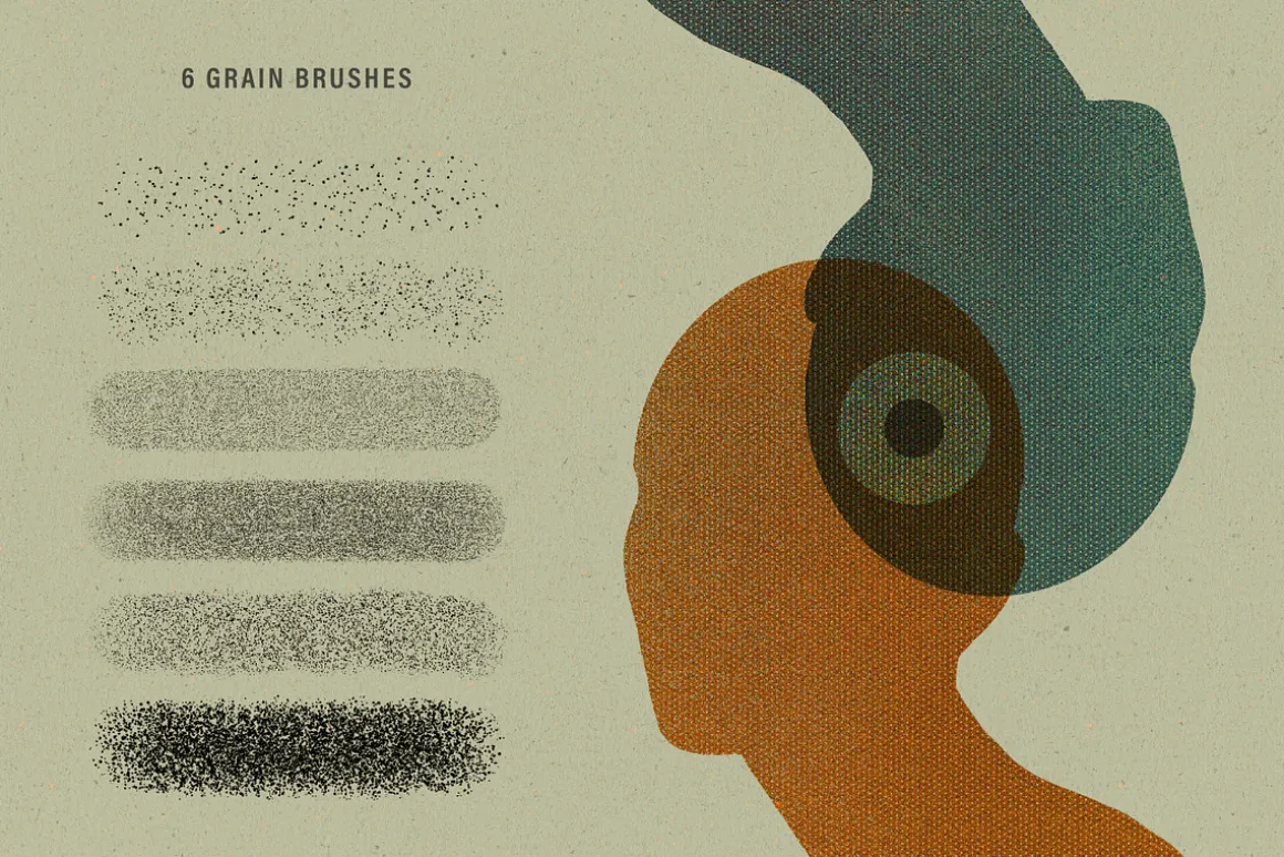 Printing Press Procreate Brushes